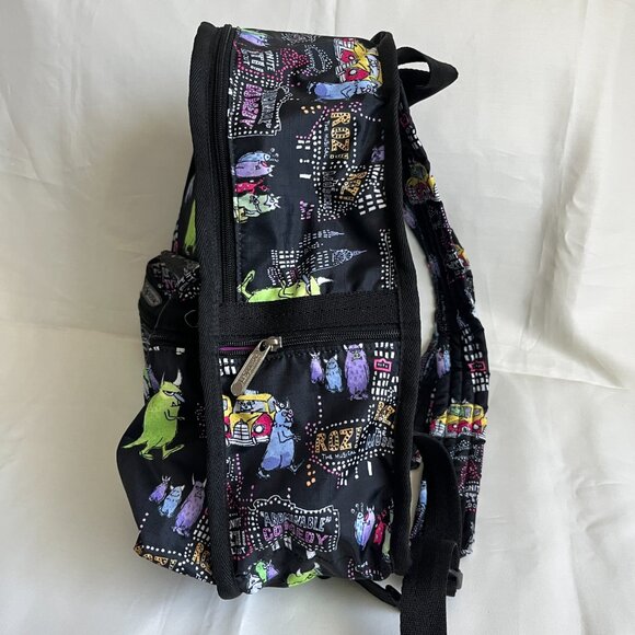 Le Sportsac Monsters, Inc. Mini Basic Backpack - Picture 9 of 12